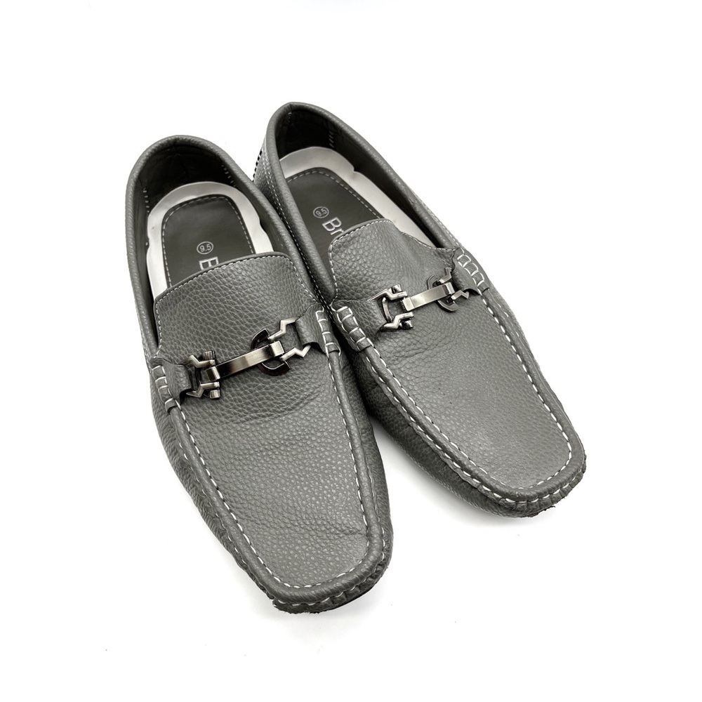 Brix Loafer Shoes Men Payne Grey Size 9.5 Mokassins Driving Shoes Casual.